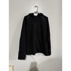 Storm tech Men's H2X Dry Men's Black Full Zip Hooded Sweatshirt Size L